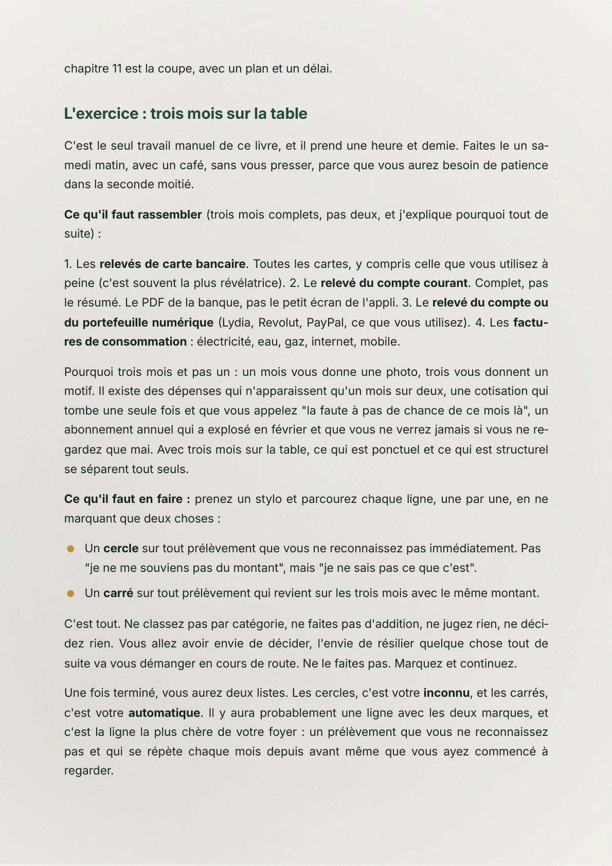 Página do livro