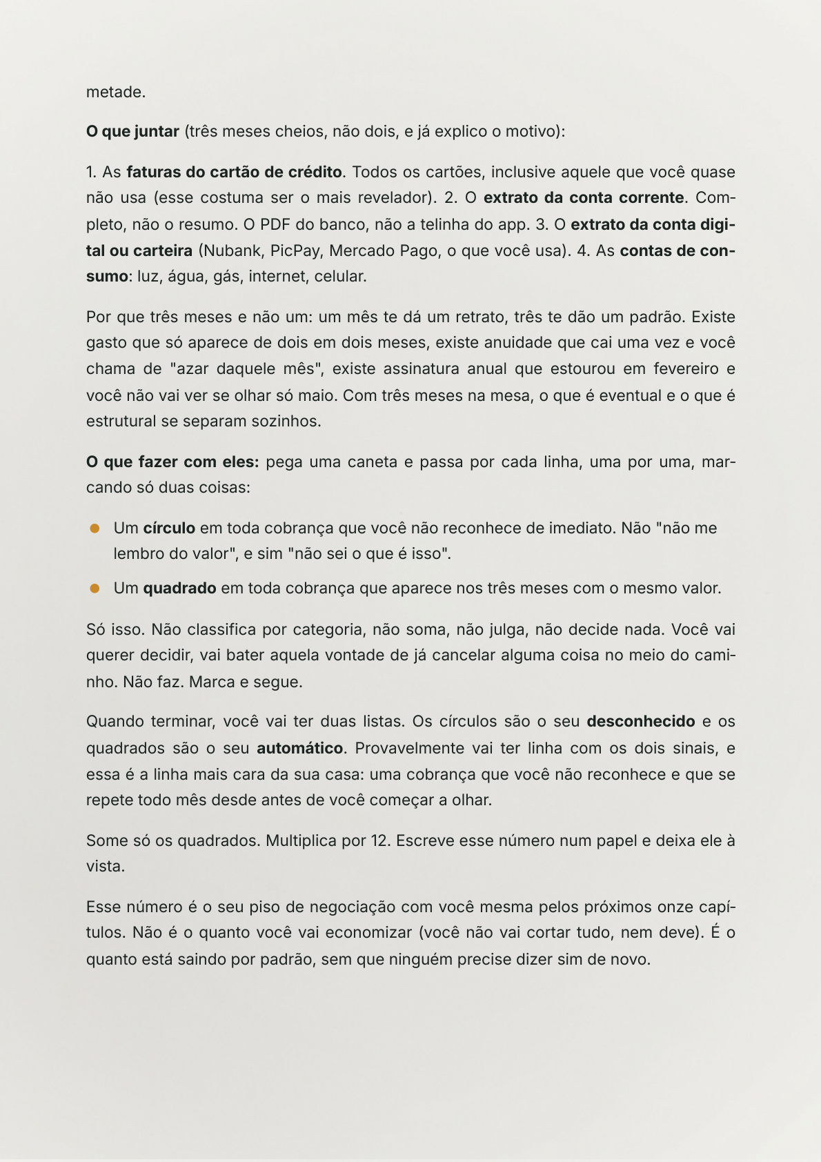 Página do livro