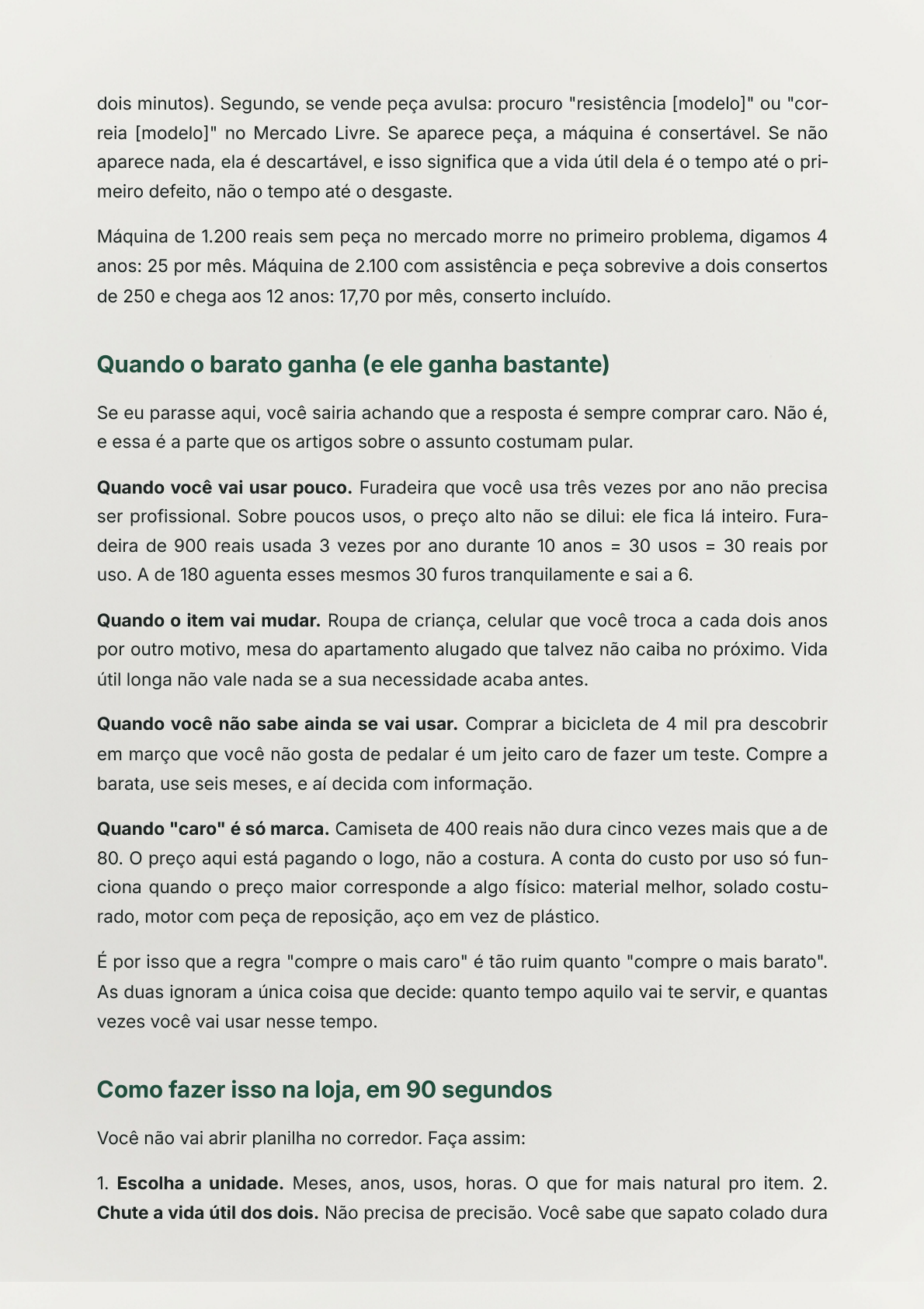 Página do livro